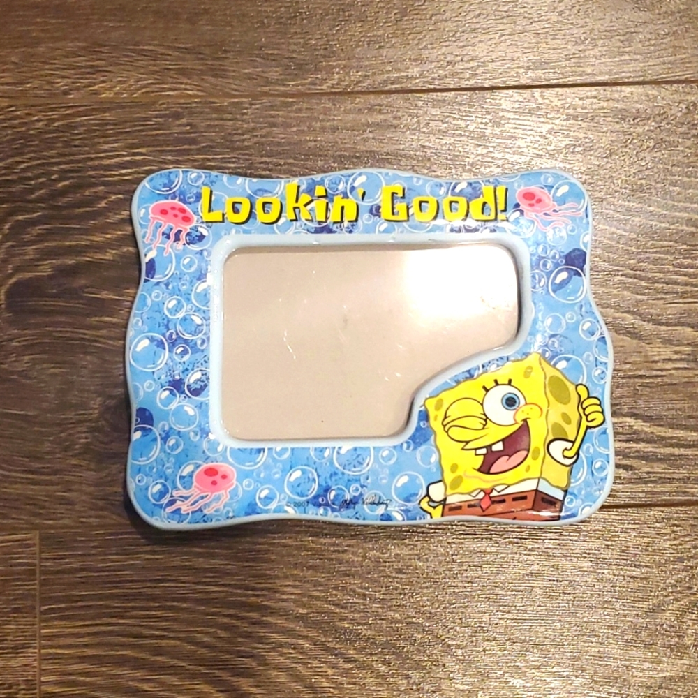 🐙💛🗨 SpongeBob vintage picture frame 4x6 Photo